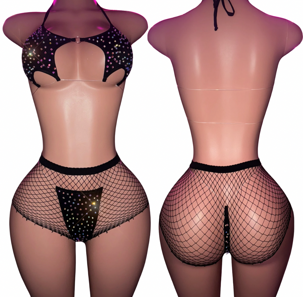 Star Bikini & Fishnet