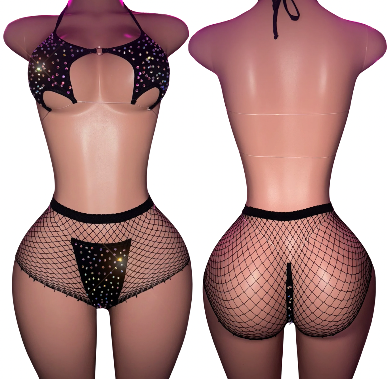 Star Bikini & Fishnet